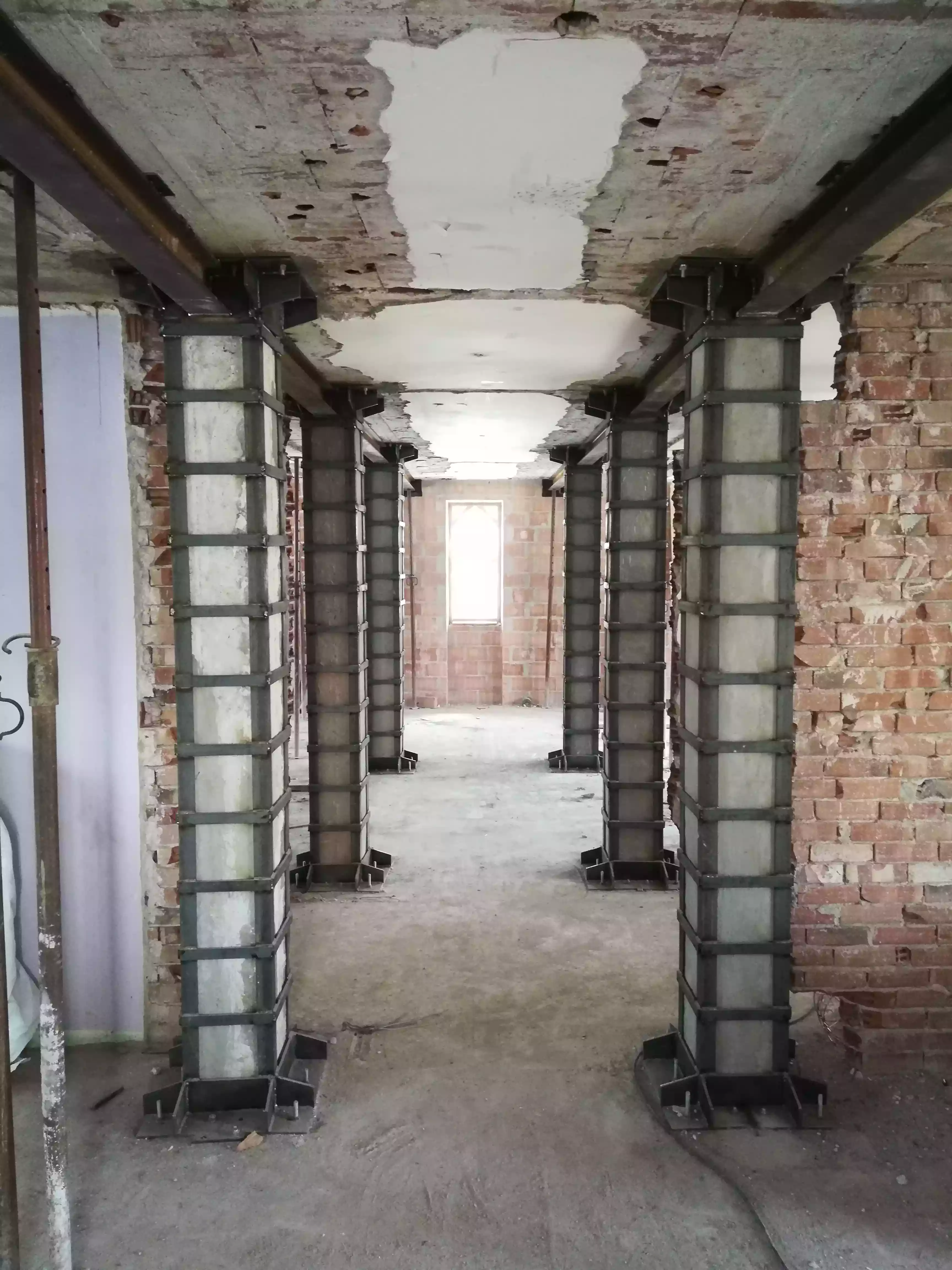 Rinforzo strutturale palazzina